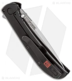 Kershaw Al Mar AM-3 Assisted Opening Knife Black G-10 (3" Satin) -Kershaw Store Kershaw AM 3 black G10 satin BHQ 68823 er side