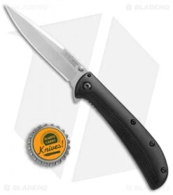 Kershaw Al Mar AM-3 Assisted Opening Knife Black G-10 (3" Satin) -Kershaw Store Kershaw AM 3 black G10 satin BHQ 68823 er size