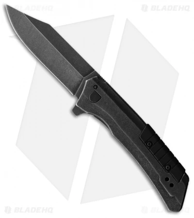 Kershaw Adamant Spring Assisted Knife Black GFN (3.25" Black SW) 1356X 3 Kershaw Adamant Spring Assisted Knife Black GFN (3.25" Black SW) 1356X
