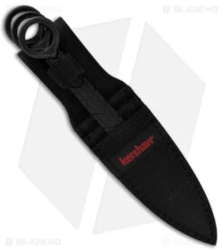 Kershaw Aethon 3-Piece Throwing Knife Set (Blackwash) KS1748X 7 Kershaw Aethon 3-Piece Throwing Knife Set (Blackwash) KS1748X -Kershaw Store Kershaw Aethon Black BHQ 176753 jr sheath