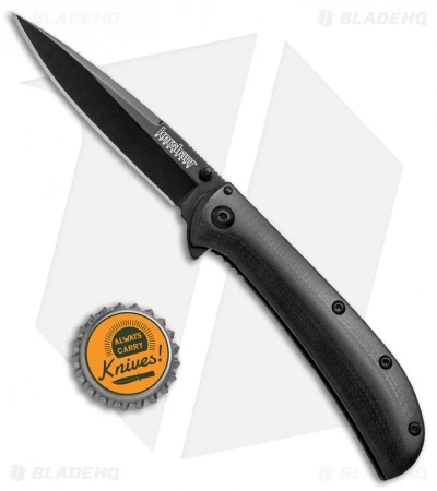 Kershaw Al Mar AM-3 Assisted Opening Knife Black G-10 (3" Black) 2335BLK 6 Kershaw Al Mar AM-3 Assisted Opening Knife Black G-10 (3" Black) 2335BLK - Image 4