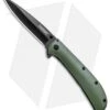 Kershaw Al Mar AM-4 Assisted Opening Knife Green G-10 (3.5" Black) 2330GRNBLK -Kershaw Store Kershaw Al Mar AM 4 Green G 10 Black 2330GRNBLK BHQ 71077 jr 1