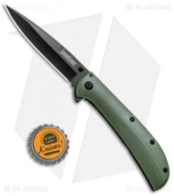 Kershaw Al Mar AM-4 Assisted Opening Knife Green G-10 (3.5" Black) 2330GRNBLK 9 Kershaw Al Mar AM-4 Assisted Opening Knife Green G-10 (3.5" Black) 2330GRNBLK -Kershaw Store Kershaw Al Mar AM 4 Green G 10 Black 2330GRNBLK BHQ 71077 jr bottlecap 1