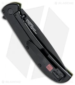 Kershaw Al Mar AM-4 Assisted Opening Knife Green G-10 (3.5" Black) 2330GRNBLK 8 Kershaw Al Mar AM-4 Assisted Opening Knife Green G-10 (3.5" Black) 2330GRNBLK -Kershaw Store Kershaw Al Mar AM 4 Green G 10 Black 2330GRNBLK BHQ 71077 jr side