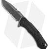 Kershaw Analyst Tanto Assisted Opening Knife Black FRN (3.25" BlackWash Serr) -Kershaw Store Kershaw Analyst Tanto Assisted Opening Black FRN BlackWash Serr 2062ST BHQ 120528 jr