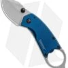 Kershaw Antic Frame Lock Knife Blue (1.75" Bead Blast) 8710 -Kershaw Store Kershaw Antic FL Blue BB 8710 BHQ 94064 jr 2