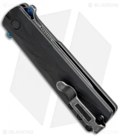 Kershaw Barstow Assisted Opening Knife Black GFN (3" BlackWash) 3960 -Kershaw Store Kershaw Barstow Black GFN Blackwash 3960 BHQ 52177 jr side