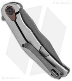 Kershaw Believer Assisted Opening Knife Stainless Steel (3.25" Gray PVD) 2070 -Kershaw Store Kershaw Believer Assisted Opening SS Gray PVD 2070 BHQ 106046 jr side