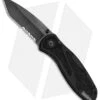 Kershaw Blur Tanto Assisted Opening Knife Black (3.375" BlackWash Serr) -Kershaw Store Kershaw Blur Tanto Black BlackWash Serr 1670TSTBWWM BHQ 68394 jr 2