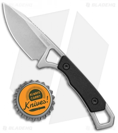 Kershaw Brace Neck Knife Fixed Blade (2" Stonewash) 2085 6 Kershaw Brace Neck Knife Fixed Blade (2" Stonewash) 2085 - Image 4