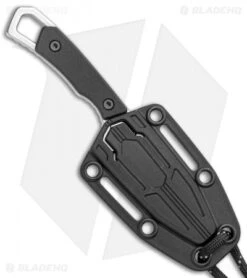 Kershaw Brace Neck Knife Fixed Blade (2" Stonewash) 2085 8 Kershaw Brace Neck Knife Fixed Blade (2" Stonewash) 2085 -Kershaw Store Kershaw Brace Neck Knife Fixed Blade SW 2085 BHQ 120531 jr sheath