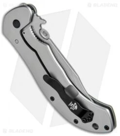 Kershaw Emerson CQC-10K Frame Lock Knife OD Green G-10 (3.5" Stonewash) 6030 -Kershaw Store Kershaw CQC 10K FL OD Green G 10 SW 6030 BHQ 52196 jr side