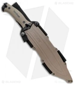 Kershaw Camp 10 Fixed Blade Knife Machete Tan (10" Black) 1077TAN 8 Kershaw Camp 10 Fixed Blade Knife Machete Tan (10" Black) 1077TAN -Kershaw Store Kershaw Camp 10 Machete Tan 1077TAN BHQ 80576 jr sheath