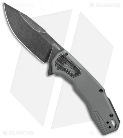 Kershaw Cannonball Assisted Opening Knife Gray PVD Steel (3.5" BlackWash) 3 Kershaw Cannonball Assisted Opening Knife Gray PVD Steel (3.5" BlackWash)