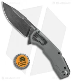 Kershaw Cannonball Assisted Opening Knife Gray PVD Steel (3.5" BlackWash) 9 Kershaw Cannonball Assisted Opening Knife Gray PVD Steel (3.5" BlackWash) -Kershaw Store Kershaw Cannonball Assisted Opening Gray PVD Steel Blackwash 2061 BHQ 120526 jr bottlecap 2