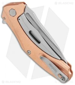 Kershaw Copper Natrix Sub-Frame Lock Knife (3.25" Stonewash) 7007CU -Kershaw Store Kershaw Copper Natrix Sub FL SW 7007CU BHQ 105984 jr side