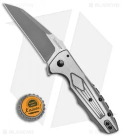 Kershaw Diskin Deadline Frame Lock Knife (3.25" Two-Tone) 1087 -Kershaw Store Kershaw Diskin Deadline two tone BHQ 52155 er bottlecap