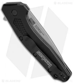 Kershaw Dividend Assisted Opening Knife Black GFN (3" Stonewash) 1812 7 Kershaw Dividend Assisted Opening Knife Black GFN (3" Stonewash) 1812 -Kershaw Store Kershaw Dividend Black GFN SW 1812 BHQ 52170 jr side