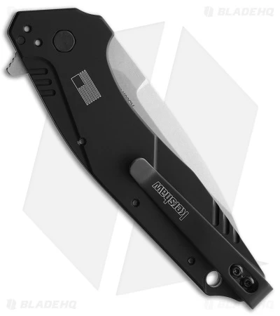 Kershaw Dividend Assisted Opening Knife Black (3" Stonewash 20CV) 1812BLK 4 Kershaw Dividend Assisted Opening Knife Black (3" Stonewash 20CV) 1812BLK - Image 2