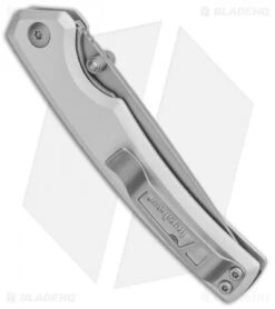 Kershaw Epistle Liner Lock Knife Gray (3" Bead Blast) 2131 -Kershaw Store Kershaw Epistle LL Gray BB 2131 BHQ 94089 jr side