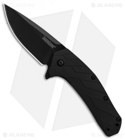 Kershaw Flock Assisted Opening Knife Black GFN (2.8" Black) 1330 3 Kershaw Flock Assisted Opening Knife Black GFN (2.8" Black) 1330
