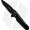 Kershaw Flythrough Frame Lock Knife (3" Black) 1988 -Kershaw Store Kershaw Flythrough Black BHQ 80578 er