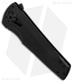 Kershaw Flythrough Frame Lock Knife (3" Black) 1988 9 Kershaw Flythrough Frame Lock Knife (3" Black) 1988 -Kershaw Store Kershaw Flythrough Black BHQ 80578 er spine