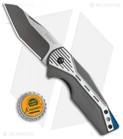 Kershaw GTC Malt Assisted Opening Knife (3" Gray) 5520 B03 9 Kershaw GTC Malt Assisted Opening Knife (3" Gray) 5520 B03 -Kershaw Store Kershaw GTC Malt assisted opening knife gray 5520 BHQ 52192 er bottlecap 1