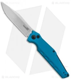 Kershaw Galyean Launch 7 Automatic Knife Teal (3.75" Stonewash) 7900TEALSW