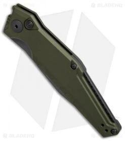 Kershaw Galyean Launch 7 Automatic Knife OD Green (3.75" Black) 7900OL -Kershaw Store Kershaw Galyean Launch 7 OD Green black BHQ 75927 er spine