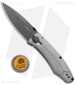 Kershaw Innuendo Frame Lock Knife Gray (3.3" Black) 3440 9 Kershaw Innuendo Frame Lock Knife Gray (3.3" Black) 3440 -Kershaw Store Kershaw Innuendo FL Gray Black 3440 BHQ 94086 jr bottlecap