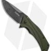 Kershaw Knockout Assisted Opening Knife OD Green (3.25" Damascus) 1870OLDAM -Kershaw Store Kershaw Knockout AO damascus BHQ 74791 er