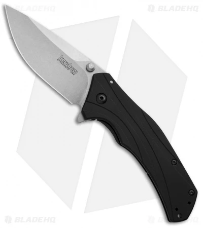 Kershaw Knockout Assisted Opening Knife (3.25" Stonewash) 1870 3 Kershaw Knockout Assisted Opening Knife (3.25" Stonewash) 1870