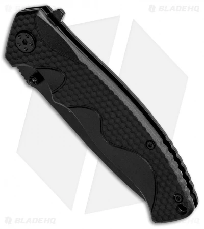 Kershaw 1338B A/O Liner Lock Knife Black GFN (3.5" Black) 4 Kershaw 1338B A/O Liner Lock Knife Black GFN (3.5" Black) - Image 2