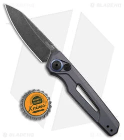 Kershaw Launch 11 Automatic Knife Gray Aluminum (2.75" Blackwash) 7550GRY 9 Kershaw Launch 11 Automatic Knife Gray Aluminum (2.75" Blackwash) 7550GRY -Kershaw Store Kershaw Launch 11 Auto Gray Aluminum Blackwash BHQ 178232 jr bottlecap