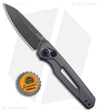 Kershaw Launch 11 Automatic Knife Gray Aluminum (2.75" Blackwash) 7550GRY 6 Kershaw Launch 11 Automatic Knife Gray Aluminum (2.75" Blackwash) 7550GRY - Image 4