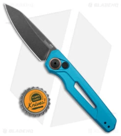 Kershaw Launch 11 Automatic Knife Teal Aluminum (2.75" Blackwash) 7550TEAL 9 Kershaw Launch 11 Automatic Knife Teal Aluminum (2.75" Blackwash) 7550TEAL -Kershaw Store Kershaw Launch 11 Auto Teal Aluminum Blackwash BHQ 178233 jr bottlecap