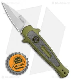 Kershaw Launch 12CA Legal Stiletto Automatic Knife OD Green (1.9" SW) 9 Kershaw Launch 12CA Legal Stiletto Automatic Knife OD Green (1.9" SW) -Kershaw Store Kershaw Launch 12 CA Legal Stiletto Automatic Knife OD Green 1.9 SW BHQ 117837 LS Bottlecap