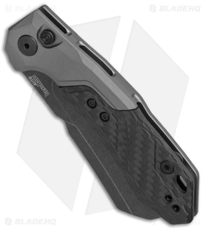 Kershaw Launch 14 Automatic Knife Cleaver Gray Al (3.4" Black SW) 7850 4 Kershaw Launch 14 Automatic Knife Cleaver Gray Al (3.4" Black SW) 7850 - Image 2