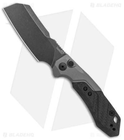 Kershaw Launch 14 Automatic Knife Cleaver Gray Al (3.4" Black SW) 7850 3 Kershaw Launch 14 Automatic Knife Cleaver Gray Al (3.4" Black SW) 7850