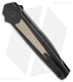 Kershaw Launch 15 MagnaCut Automatic Knife Aluminum/Micarta (3.8" Black SW) 7950 8 Kershaw Launch 15 MagnaCut Automatic Knife Aluminum/Micarta (3.8" Black SW) 7950 -Kershaw Store Kershaw Launch 15 Knife Black Micarta BW BHQ 178514 jr side