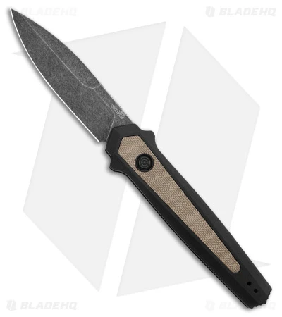 Kershaw Launch 15 MagnaCut Automatic Knife Aluminum/Micarta (3.8" Black SW) 7950 3 Kershaw Launch 15 MagnaCut Automatic Knife Aluminum/Micarta (3.8" Black SW) 7950