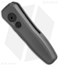 Kershaw Launch 4 CA Legal Automatic Knife Gray (1.9" Damascus) BHQ Exclusive 12 Kershaw Launch 4 CA Legal Automatic Knife Gray (1.9" Damascus) BHQ Exclusive -Kershaw Store Kershaw Launch 4 CA Legal Auto Gray Damascus BHQ 86760 er spine