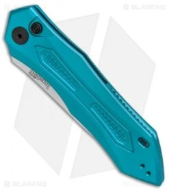 Kershaw Launch 6 Automatic Knife Teal (3.75" Stonewash) 7800TEALSW 8 Kershaw Launch 6 Automatic Knife Teal (3.75" Stonewash) 7800TEALSW -Kershaw Store Kershaw Launch 6 Teal SW BHQ 89520 er spine
