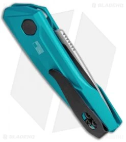 Kershaw Launch 9 Automatic Knife Teal (1.8" Working) 7250TEALSW -Kershaw Store Kershaw Launch 9 Auto Blue Working KER7250TEALSW BHQ 115103 jr side