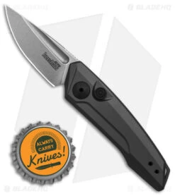 Kershaw Launch 9 Automatic Knife Drop Point Gray Aluminum (1.8" Stonewash) 9 Kershaw Launch 9 Automatic Knife Drop Point Gray Aluminum (1.8" Stonewash) -Kershaw Store Kershaw Launch 9 Gray Automatic Knife Stonewash BHQ 145446 td size