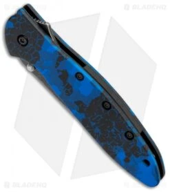 Kershaw Store -Kershaw Store Kershaw Leek A O Digital Blue Blackwash KS1660DBLU BHQ 102811 jr spine