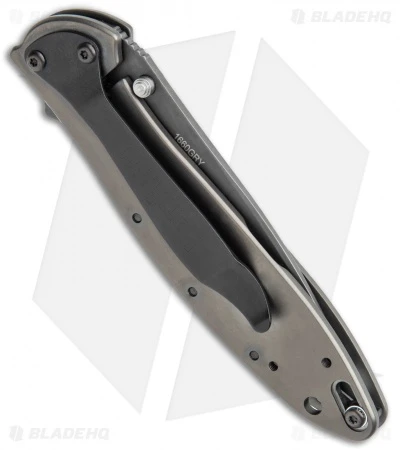 Kershaw Leek Assisted Opening Knife Gray Stainless Steel (3" Gray) 1660GRY 5 Kershaw Leek Assisted Opening Knife Gray Stainless Steel (3" Gray) 1660GRY - Image 3