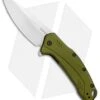 Kershaw Link 20CV Drop Point Knife Olive Al (3.25" Stonewash) 1776OLSW 1 Kershaw Link 20CV Drop Point Knife Olive Al (3.25" Stonewash) 1776OLSW -Kershaw Store Kershaw Link DP Olive Aluminum SW 1776OLSW BHQ 105987 jr 3
