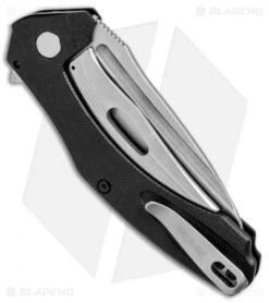 Kershaw Natrix A/O Sub-Frame Lock Knife Black G-10 (3.25" Stonewash) KS7007BK -Kershaw Store Kershaw Natrix AO Sub Frame Black G 10 SW 7007 BHQ 52198 jr side